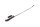Varilla freno trasero tirante palanca con muelle Honda XL 600 LM PD04 85-87