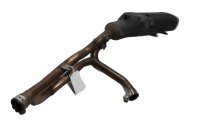 Impianto scarico collettori silenziatore Suzuki DL 650 V-Strom WVB1/07 07-21