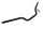 Stuurstang 22 mm 7/8 inch zwart handlebar buis naked Kawasaki Z 650 N 22-22