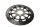 Disco freno anteriore Sunstar flottante forato ruota Suzuki TL 1000 S AG 97-01