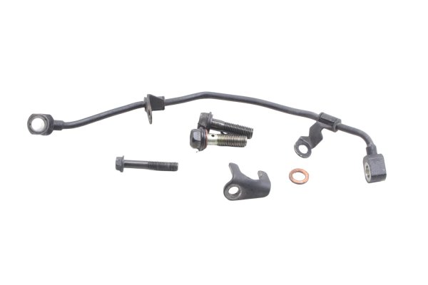 Tubo de aceite motor tornillos huecos soporte junta Honda XL 600 LM PD04 85-87