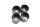 Ventillyftare 4 st shims bakre cylinder sats Suzuki SV 1000 S WVBX 03-07