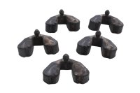 Gommini parastrappi mozzo posteriore set 5 pezzi Suzuki SV 1000 S WVBX 03-07