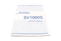 Manuale uso e manutenzione libretto lingua tedesca Suzuki SV 1000 S WVBX 03-07