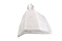Paramanos protector mano izquierdo blanco Honda XRV 750 Africa Twin RD07 93-03