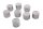 Taqués válvula pastillas kit delantero trasero 8x Honda XL 1000 V SD01 99-00