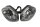 Headlight assembly twin headlamp front Triumph Street Triple 675 STRTR/13 13-17