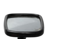 Rückspiegel Lenkermontage eckig schwarz links Retro Motorrad Zubehör universell