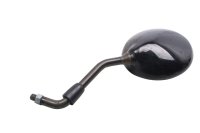 Espejo retrovisor derecho redondo negro Honda XRV 750 Africa Twin RD07 93-03