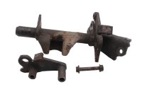 Soporte caballete central tubo eje anclaje motor Honda XL 1000 V SD01 99-00