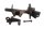 Soporte caballete central tubo eje anclaje motor Honda XL 1000 V SD01 99-00
