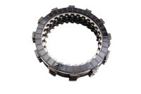 Discos embrague fricción lisos acero placas juego Honda XL 600 LM PD04 85-87