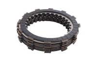 Discos embrague fricción lisos acero placas juego Honda XL 600 LM PD04 85-87