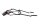 Tavarateline topboksin kiinnike asennuslevy takana Ducati Monster 1200 17-17