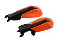 Håndbeskyttere handguards sæt venstre højre beslag orange sort KTM universell