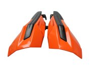 Håndbeskyttere handguards sæt venstre højre beslag orange sort KTM universell