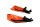 Håndbeskyttere handguards sæt venstre højre beslag orange sort KTM universell