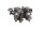 Karburator Keihin PH batteri dobbelt gaskabel holder Honda XL 600 LM PD04 85-87