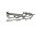 Bakram subframe hjälpram sadelstöd bakre del Suzuki TL 1000 S AG 97-01