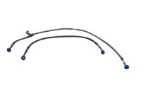 Brake line set braided steel hoses front caliper Suzuki SV 1000 S WVBX 03-07