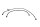 Brake line set braided steel hoses front caliper Suzuki SV 1000 S WVBX 03-07