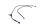 Brake line set braided steel hoses front caliper Suzuki SV 1000 S WVBX 03-07