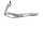 Handkap beugel steun houder bracket links Triumph Scrambler 1200 XE 26-26