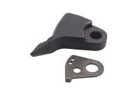 Choke lever cold start control with detent plate ball Honda XL 600 LM PD04 85-87
