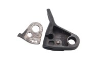 Choke lever cold start control with detent plate ball Honda XL 600 LM PD04 85-87