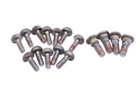 Brake disc bolts set 16 pcs front rear rotor screws Honda XL 1000 V SD01 99-00