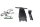 Kentekenplaathouder achter reflector bouten Triumph Bonneville 1200 T120 25-25