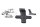 Kentekenplaathouder achter reflector bouten Triumph Bonneville 1200 T120 25-25
