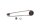 Support déchappement silencieux patte biellette BMW K 1200 GT K41 0548 02-05