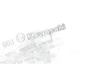 Silencieux pot échappement embout droit arrière Kawasaki H2 1000 SX Ninja 24-24