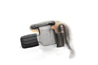 Silencieux pot échappement embout droit arrière Kawasaki H2 1000 SX Ninja 24-24