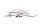 Tubi freno treccia aeronautica kit 4 pezzi Suzuki GSX 1100 G GV74A 91-96