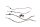 Tubi freno treccia aeronautica kit 4 pezzi Suzuki GSX 1100 G GV74A 91-96