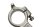 Semimanubrio destro clip-on attacco forcella moto Suzuki SV 650 S WVBY 03-06