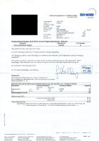 Rahmenkopf deutsche Papiere Brief 002085 Kawasaki Zephyr 1100 ZRT10A 92-98