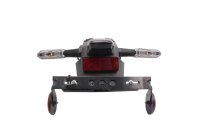 Kentekenhouder spatbord knipperlichten achter Kawasaki Z...