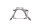 Rear subframe seat rail support tail section Suzuki SV 1000 S WVBX 03-07
