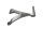 Rear passenger footpeg bracket left Ducati Panigale 955 V2 Bulega 2023 WCR 24-24