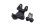 Soporte estribo reposapiés delantero izquierdo Honda XL 600 LM PD04 85-87