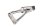 Fodhvilerbeslag passager holder bag venstre BMW K 1200 GT K41 0548 02-05