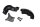 Carcasa puño acelerador soporte cable gas derecho Honda XL 600 LM PD04 85-87