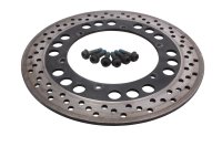 Bremseskive rotor bag med 6 monteringsbolte Suzuki GSX 1100 G GV74A 91-96