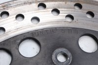 Bremseskive rotor bag med 6 monteringsbolte Suzuki GSX 1100 G GV74A 91-96