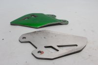 Hielbeschermer links rechts set groen plaat Kawasaki Z H2 1000 T SE 26-26
