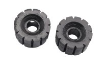 Gomas depósito silentblock soporte amortiguador par Honda XL 600 LM PD04 85-87