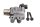 Brake proportioning valve PCV Dual-CBS control unit Honda XL 1000 V SD01 99-00